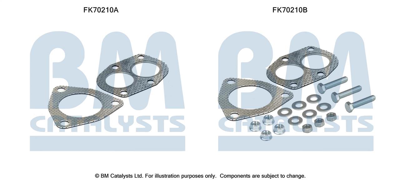 BM Catalysts FK70210 Mounting kit for exhaust system FK70210