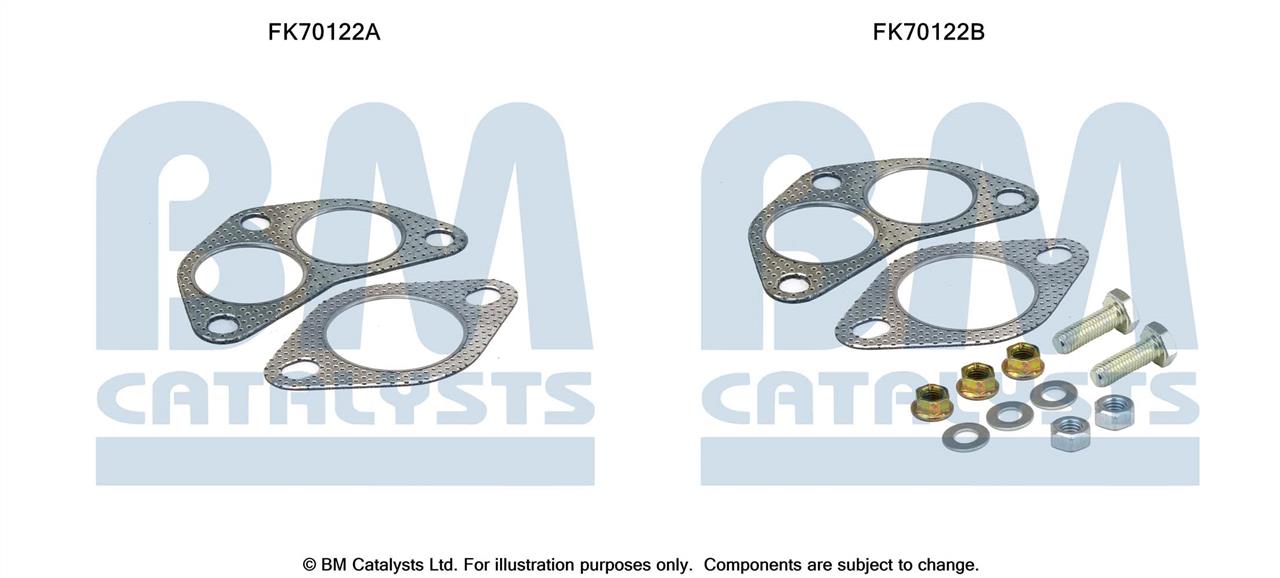 BM Catalysts FK70122 Mounting kit for exhaust system FK70122