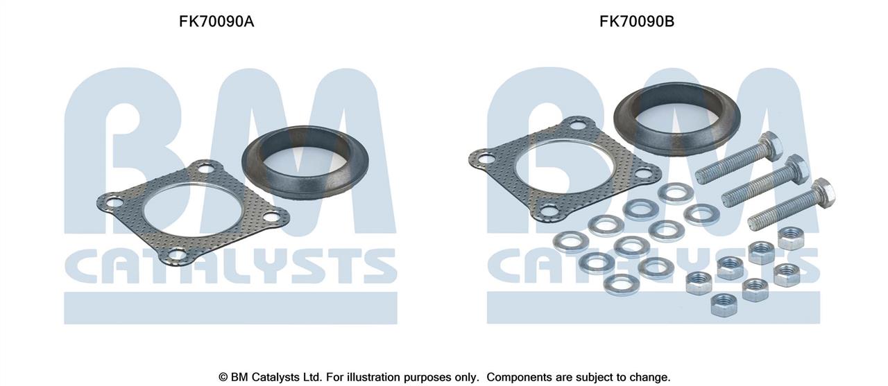 BM Catalysts FK70090 Mounting kit for exhaust system FK70090