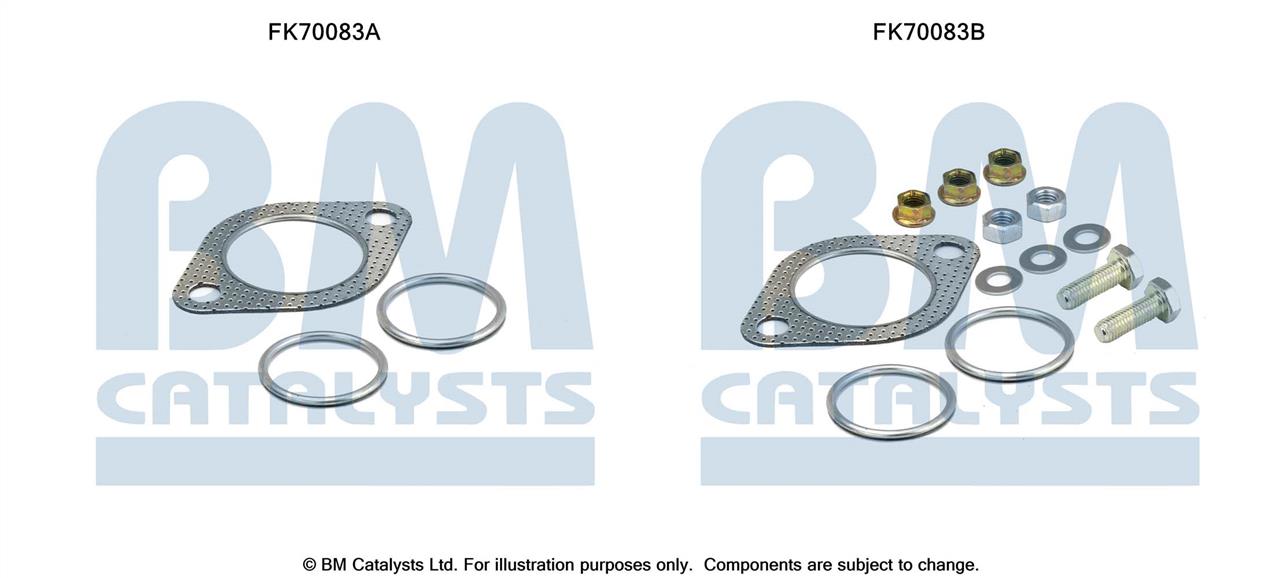 BM Catalysts FK70083 Mounting kit for exhaust system FK70083