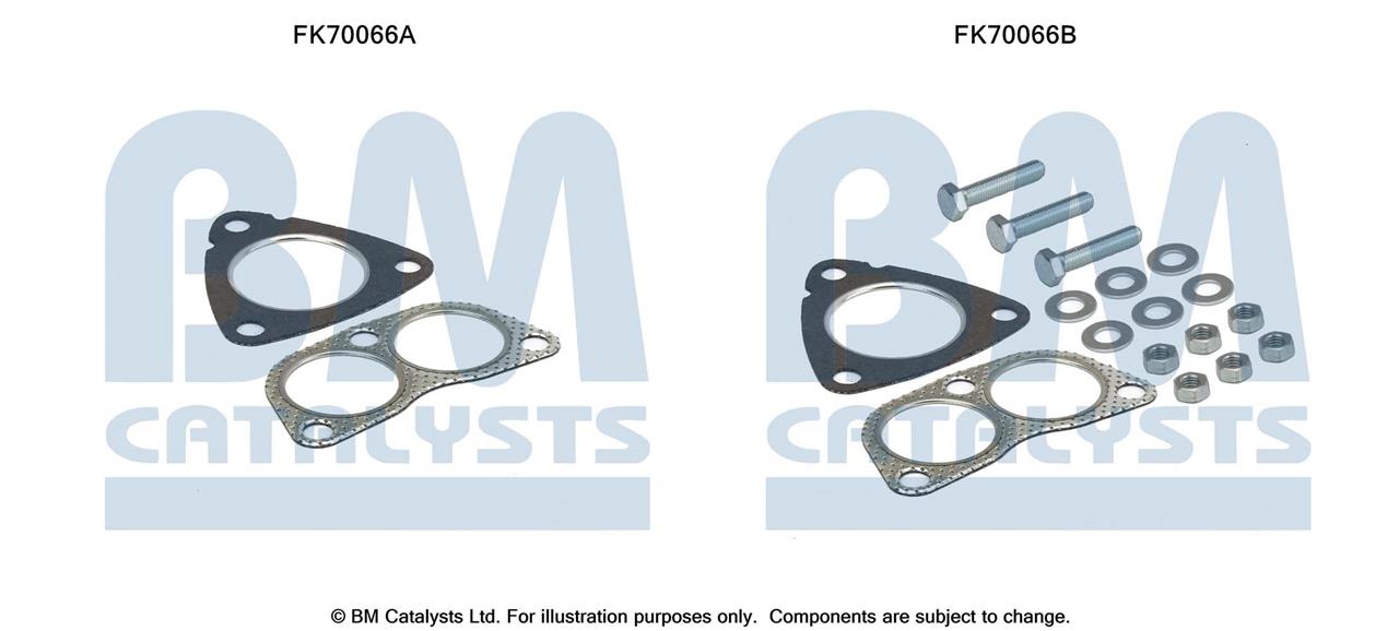 BM Catalysts FK70066 Mounting kit for exhaust system FK70066