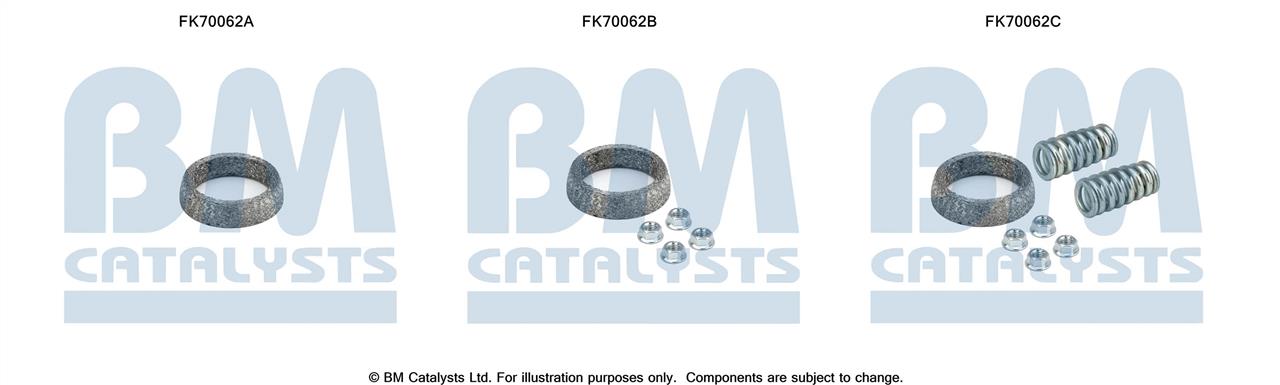 BM Catalysts FK70062 Mounting kit for exhaust system FK70062