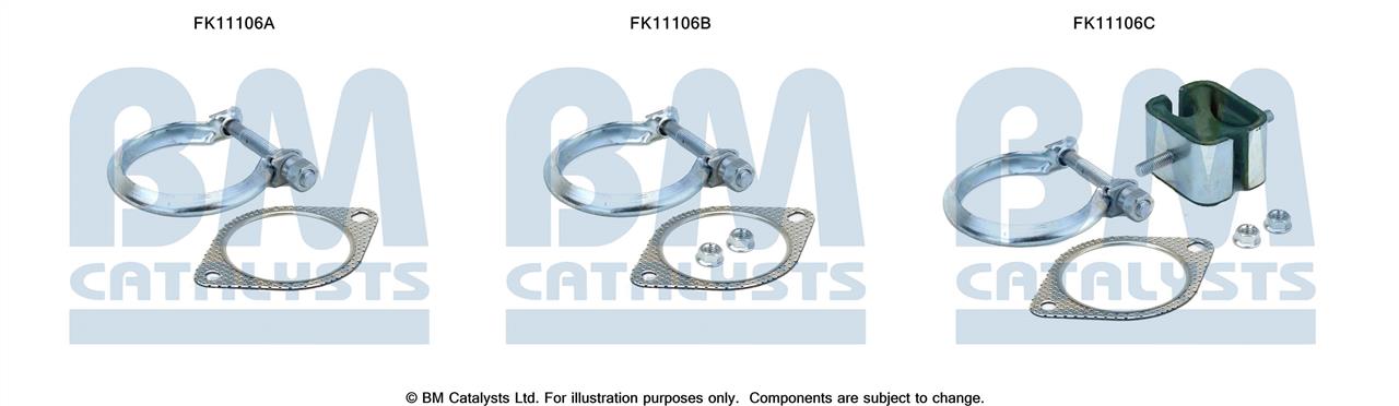 BM Catalysts FK11106 Diesel particulate filter DPF FK11106