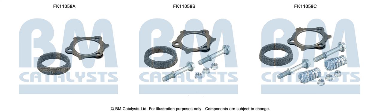 BM Catalysts FK11058 Diesel particulate filter DPF FK11058