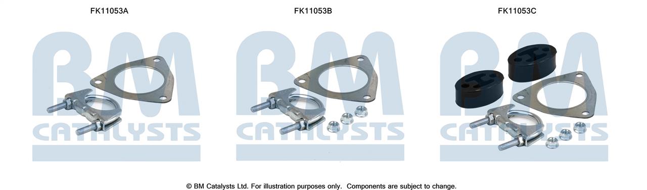 BM Catalysts FK11053 Diesel particulate filter DPF FK11053
