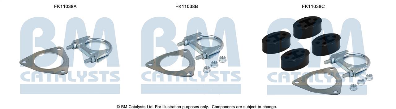 BM Catalysts FK11038 Diesel particulate filter DPF FK11038