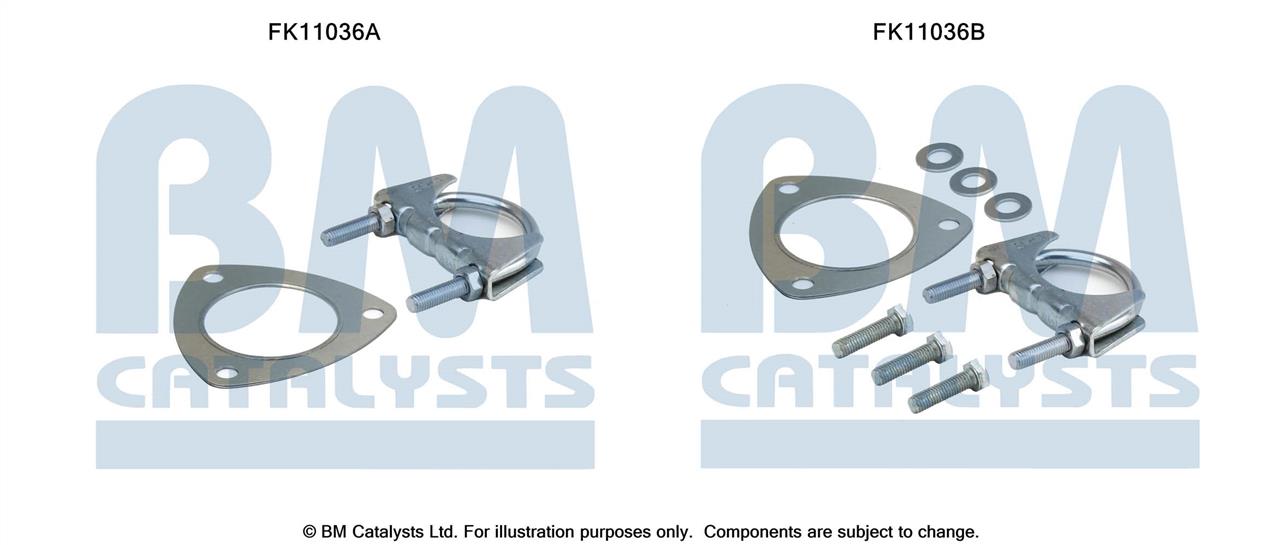 BM Catalysts FK11036 Diesel particulate filter DPF FK11036