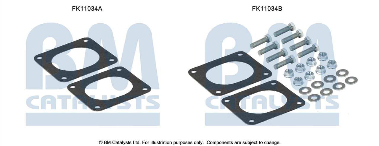 BM Catalysts FK11034 Diesel particulate filter DPF FK11034