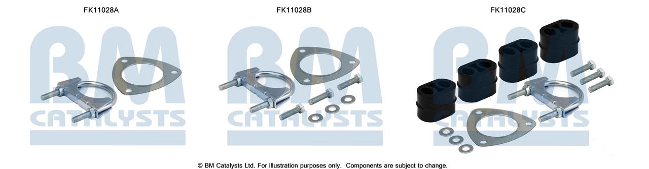 BM Catalysts FK11028 Diesel particulate filter DPF FK11028