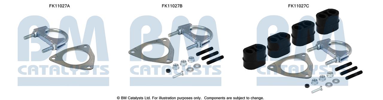BM Catalysts FK11027 Diesel particulate filter DPF FK11027