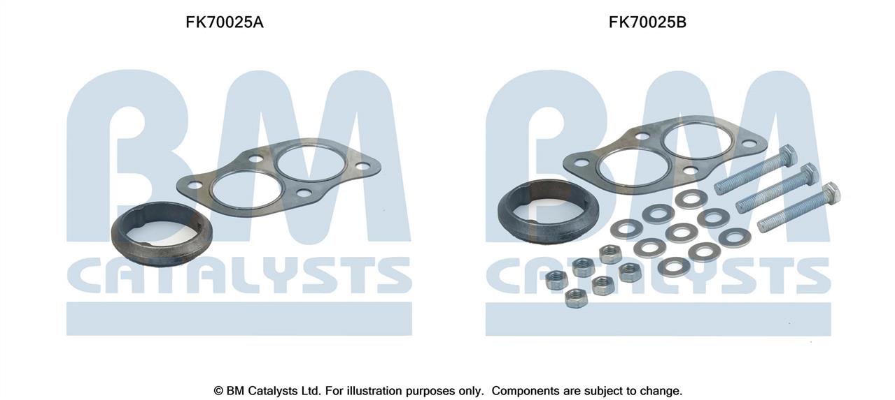 BM Catalysts FK70025 Mounting kit for exhaust system FK70025