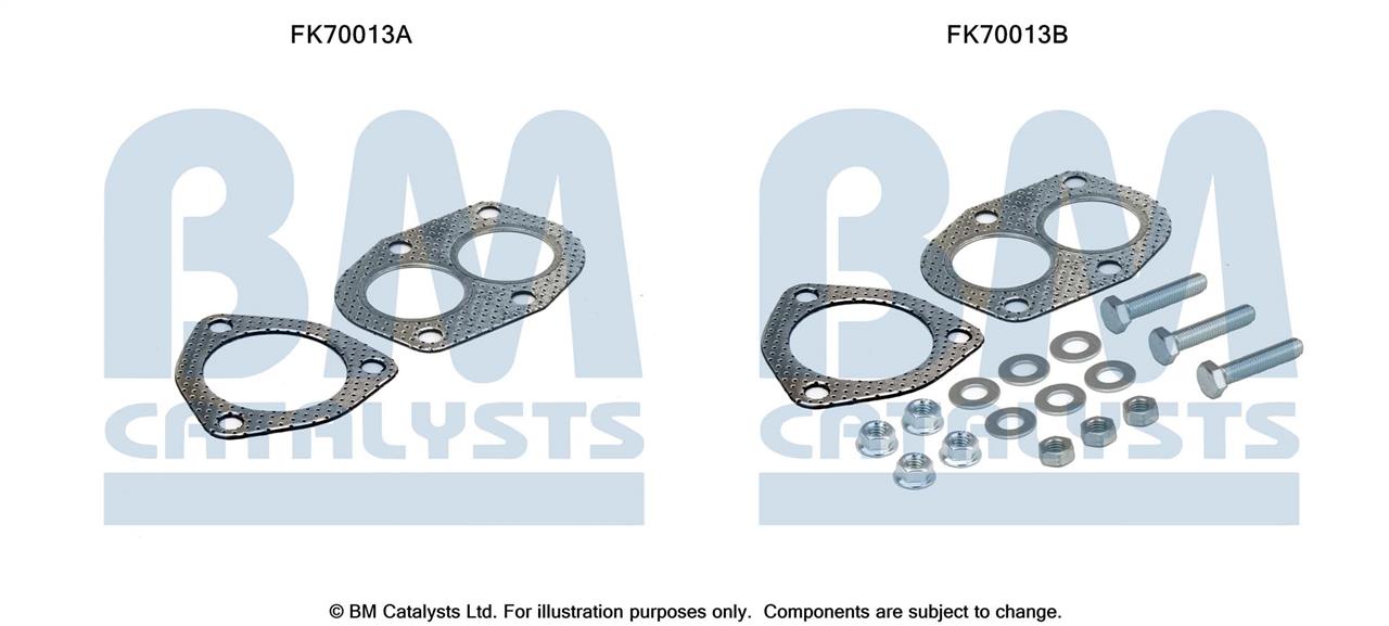 BM Catalysts FK70013 Mounting kit for exhaust system FK70013