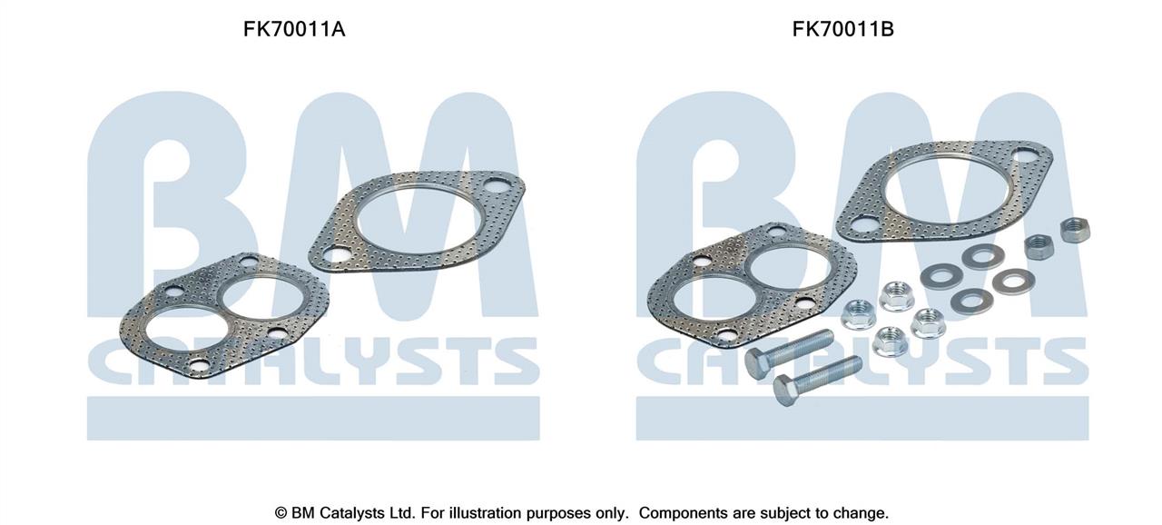 BM Catalysts FK70011 Mounting kit for exhaust system FK70011