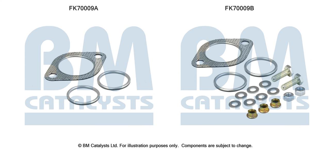 BM Catalysts FK70009 Mounting kit for exhaust system FK70009