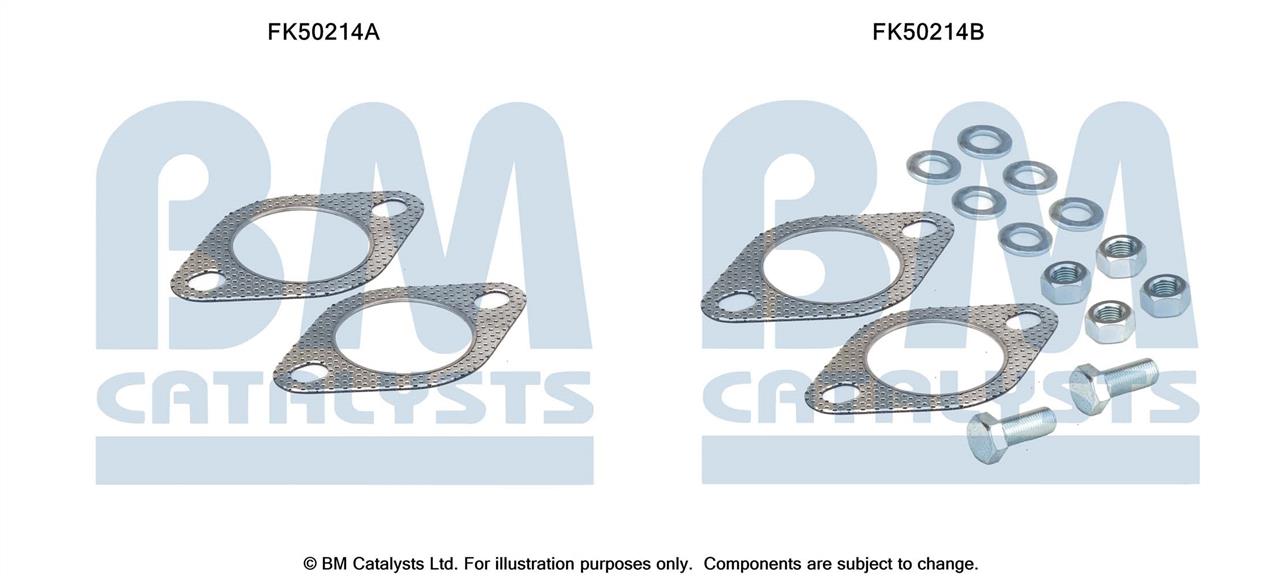 BM Catalysts FK50214 Mounting kit for exhaust system FK50214