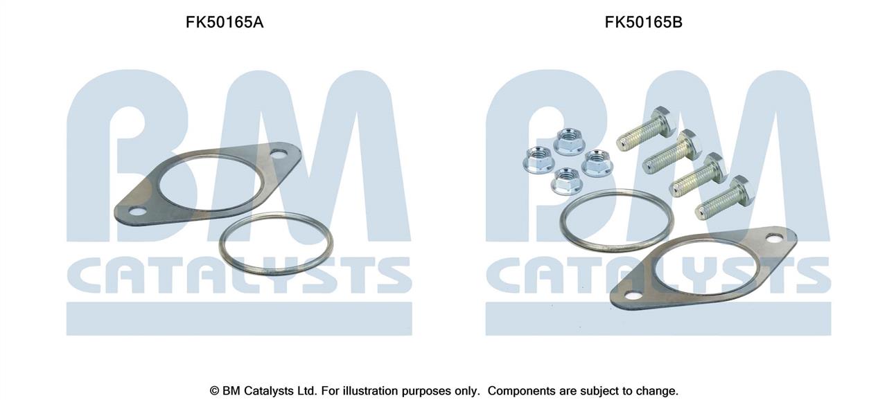 BM Catalysts FK50165 Mounting kit for exhaust system FK50165