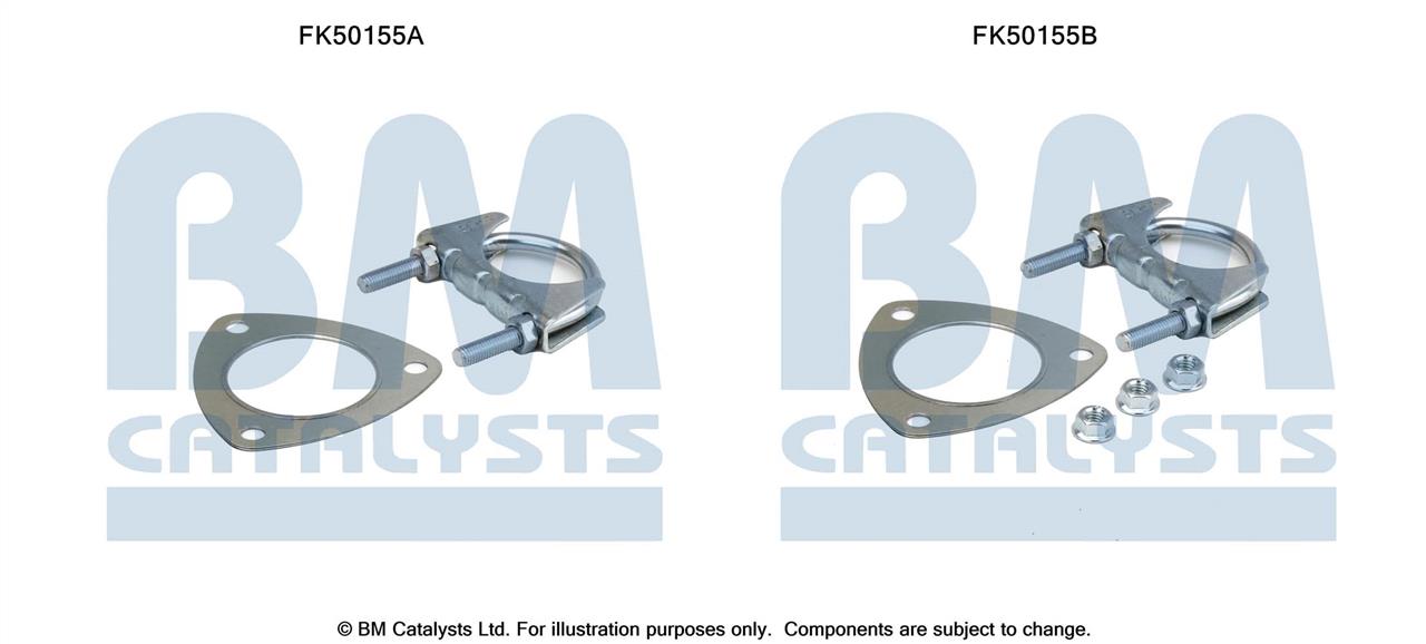 BM Catalysts FK50155 Mounting kit for exhaust system FK50155