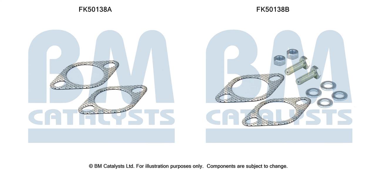 BM Catalysts FK50138 Mounting kit for exhaust system FK50138