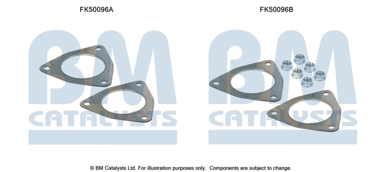 BM Catalysts FK50096 Mounting kit for exhaust system FK50096