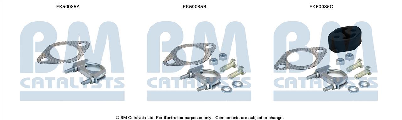 BM Catalysts FK50085 Mounting kit for exhaust system FK50085
