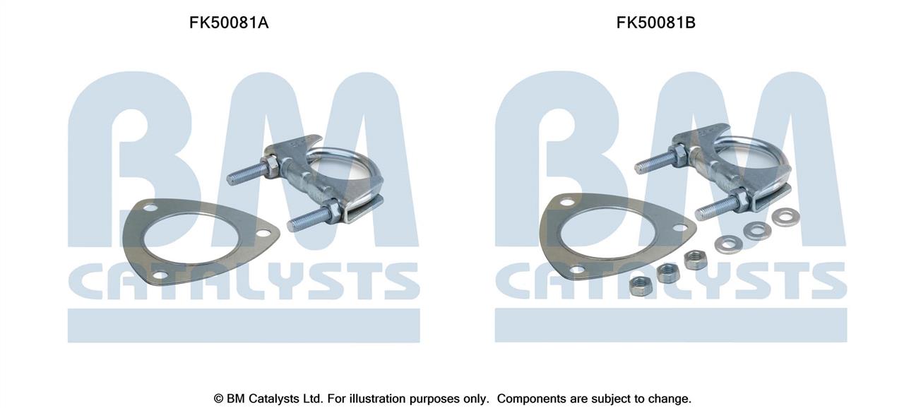 BM Catalysts FK50081 Mounting kit for exhaust system FK50081