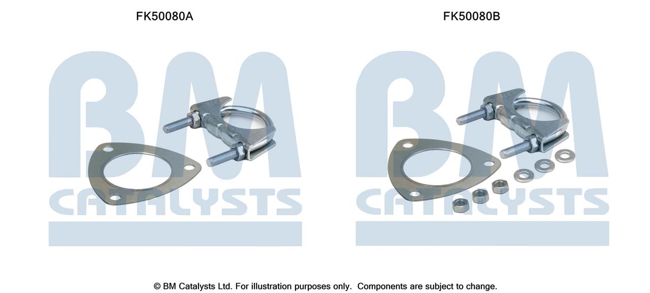 BM Catalysts FK50080 Mounting kit for exhaust system FK50080