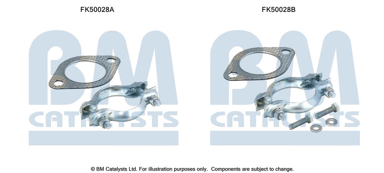 BM Catalysts FK50028 Mounting kit for exhaust system FK50028
