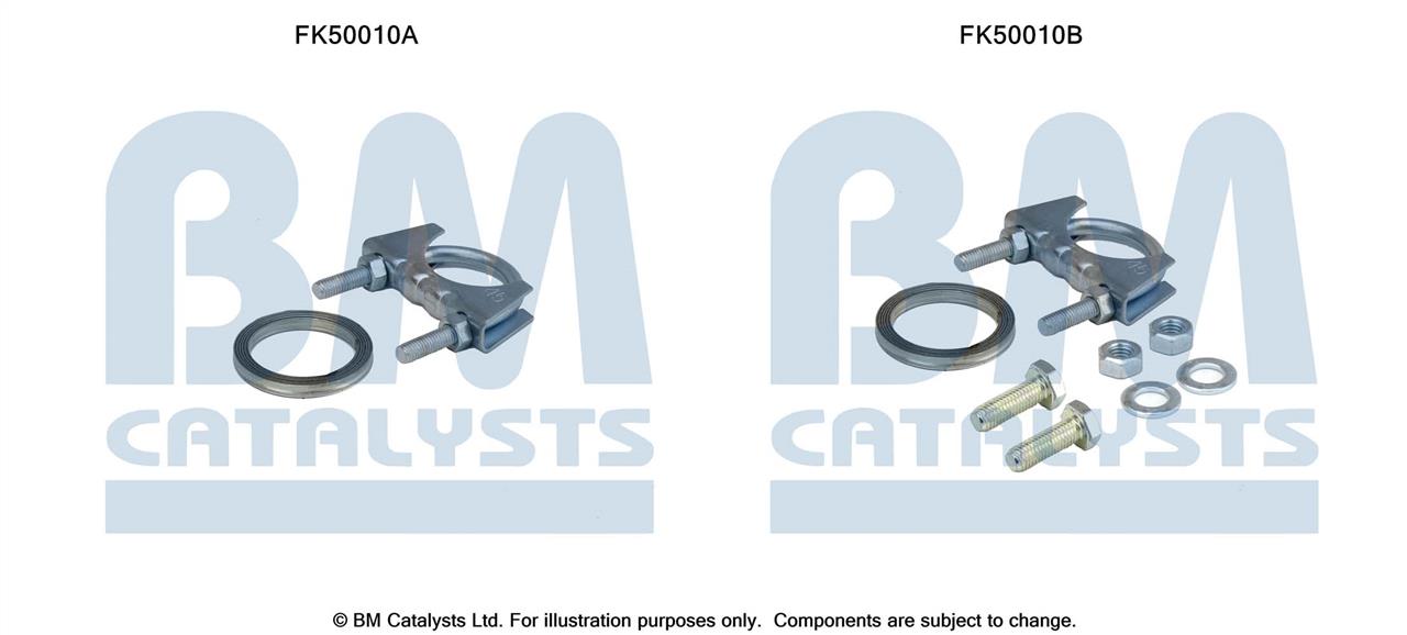 BM Catalysts FK50010 Mounting kit for exhaust system FK50010