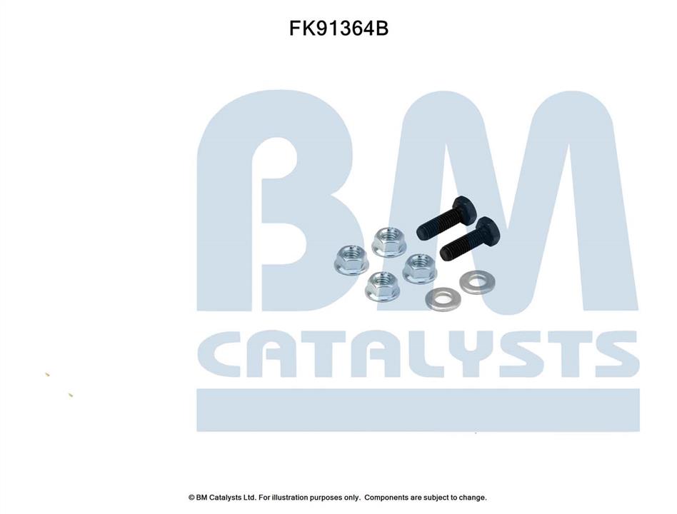 BM Catalysts FK91364 Mounting Kit, catalytic converter FK91364