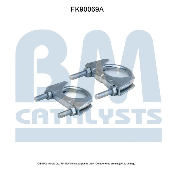 BM Catalysts FK90069 Mounting Kit, catalytic converter FK90069