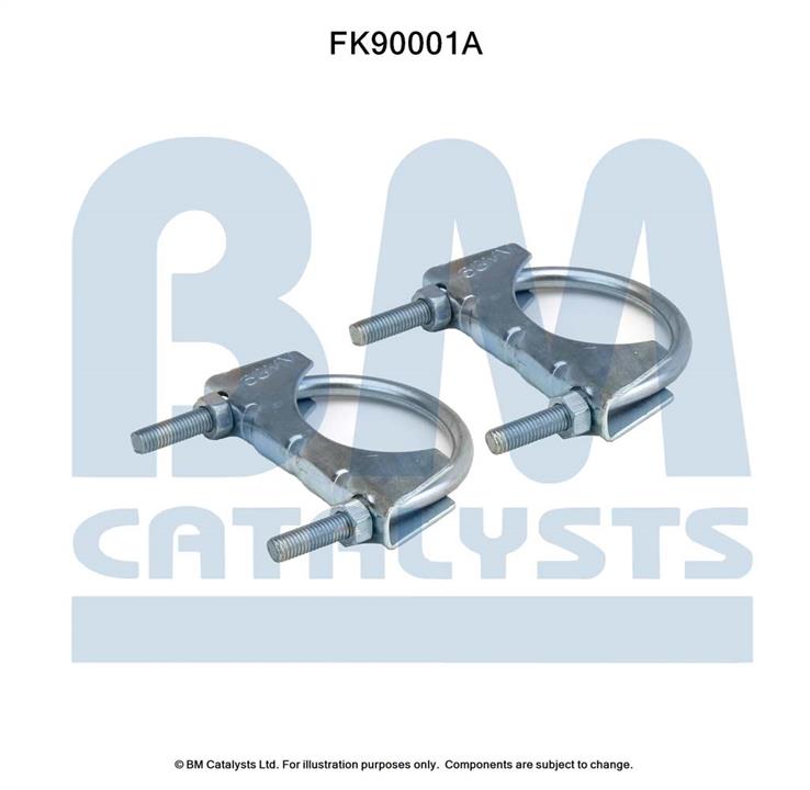 BM Catalysts FK90001 Mounting Kit, catalytic converter FK90001