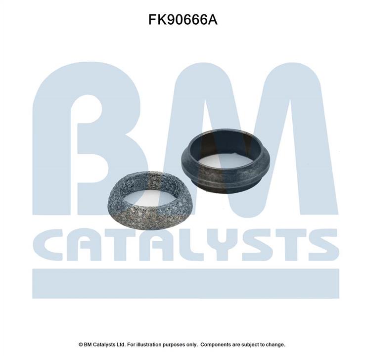 BM Catalysts FK90666 Mounting Kit, catalytic converter FK90666
