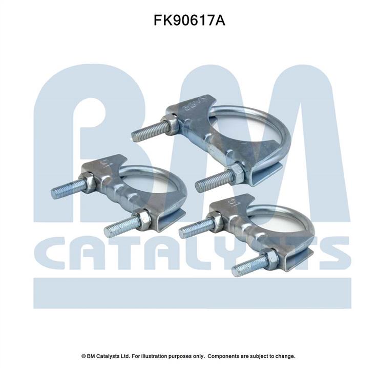 BM Catalysts FK90617 Mounting Kit, catalytic converter FK90617