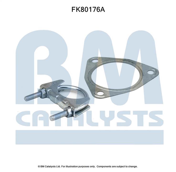 BM Catalysts FK80176 Mounting Kit, catalytic converter FK80176