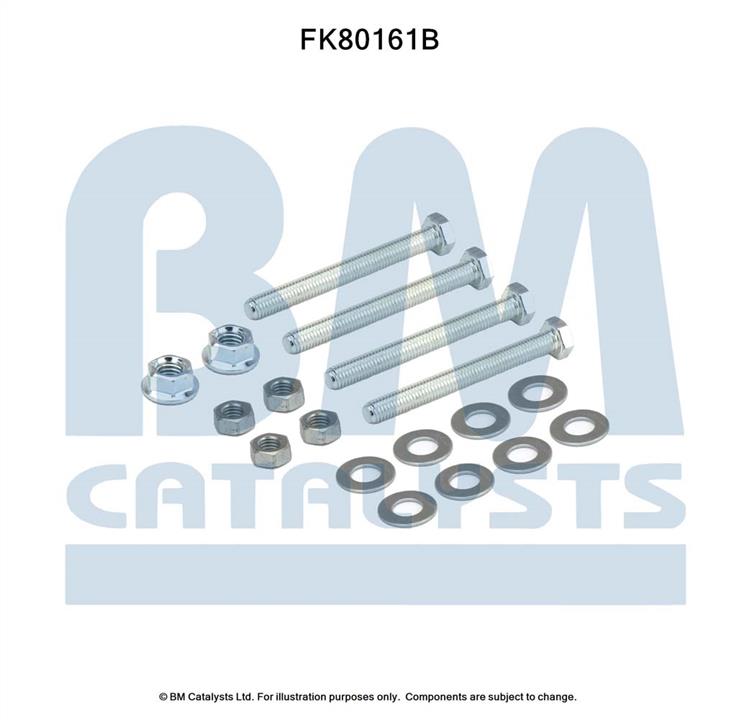 BM Catalysts FK80161 Mounting Kit, catalytic converter FK80161