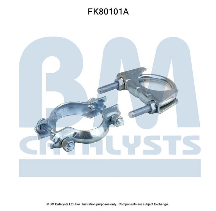 BM Catalysts FK80101 Mounting Kit, catalytic converter FK80101