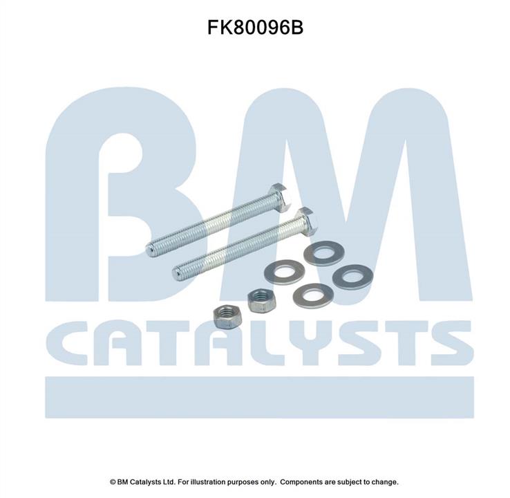 BM Catalysts FK80096 Mounting Kit, catalytic converter FK80096