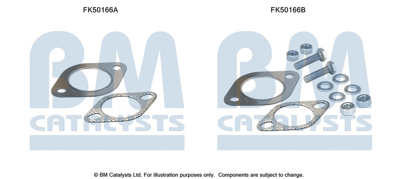 BM Catalysts FK50166 Mounting kit for exhaust system FK50166