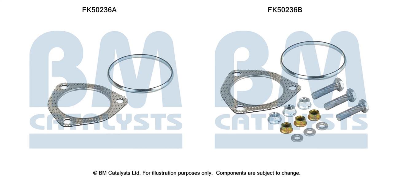 BM Catalysts FK50236 Mounting kit for exhaust system FK50236