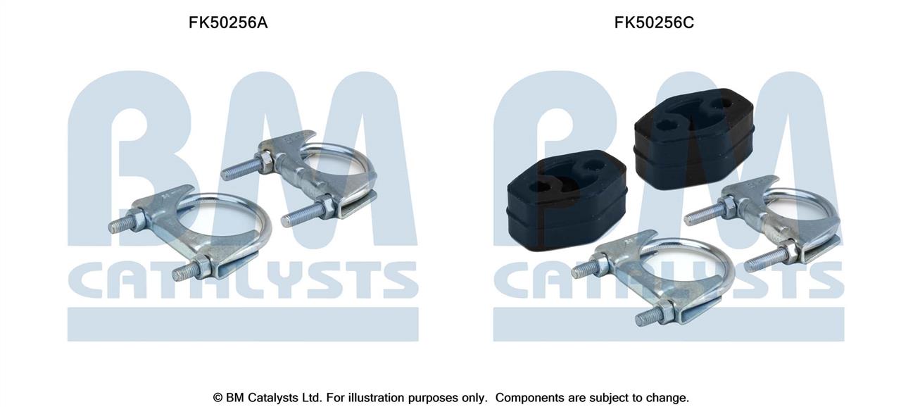 BM Catalysts FK50256 Mounting kit for exhaust system FK50256