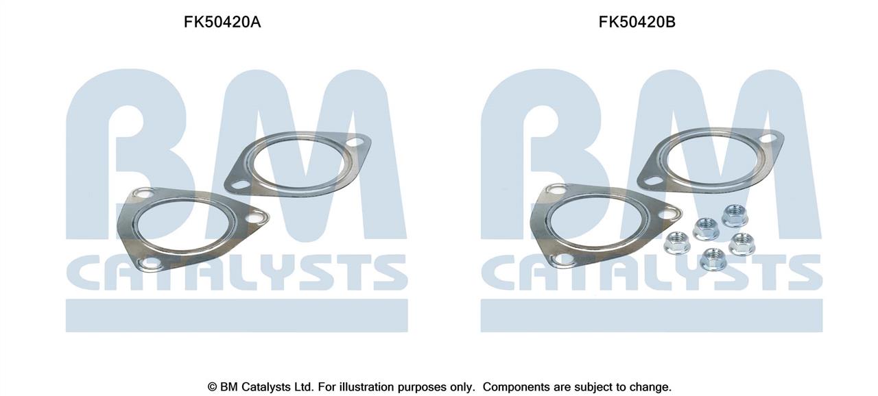 BM Catalysts FK50420 Mounting kit for exhaust system FK50420