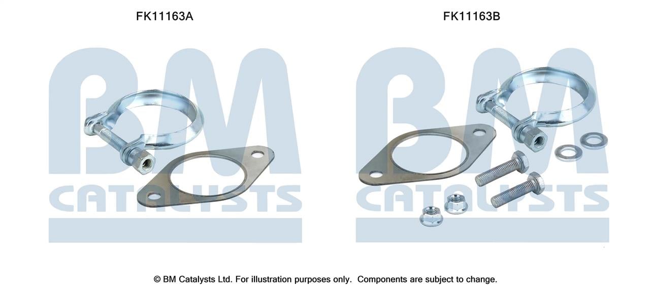 BM Catalysts FK11163 Mounting kit FK11163
