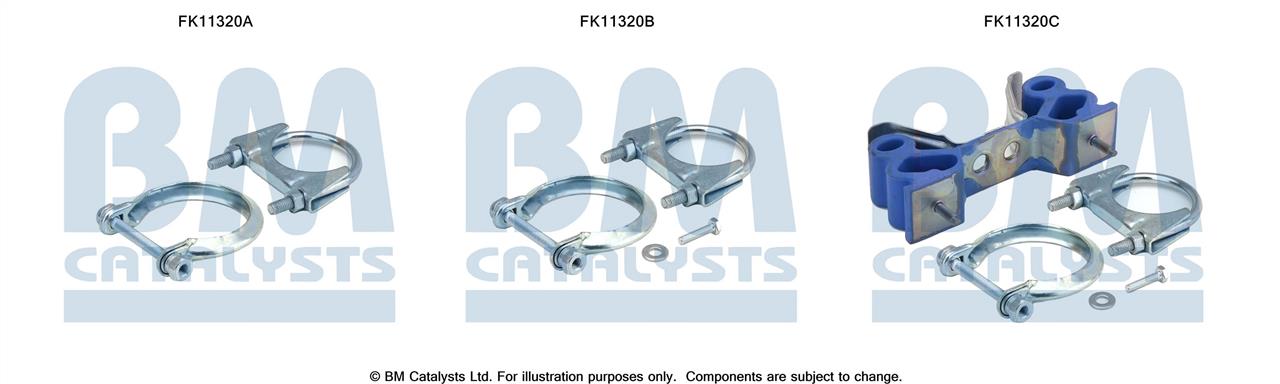 BM Catalysts FK11320 Mounting kit FK11320