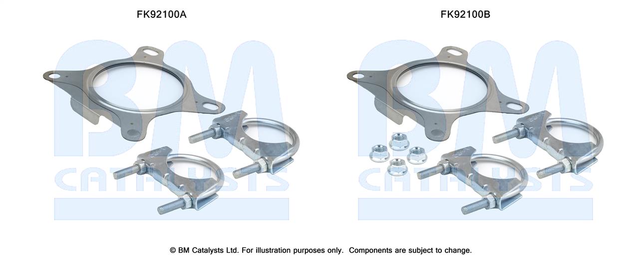 BM Catalysts FK92100 Mounting kit FK92100