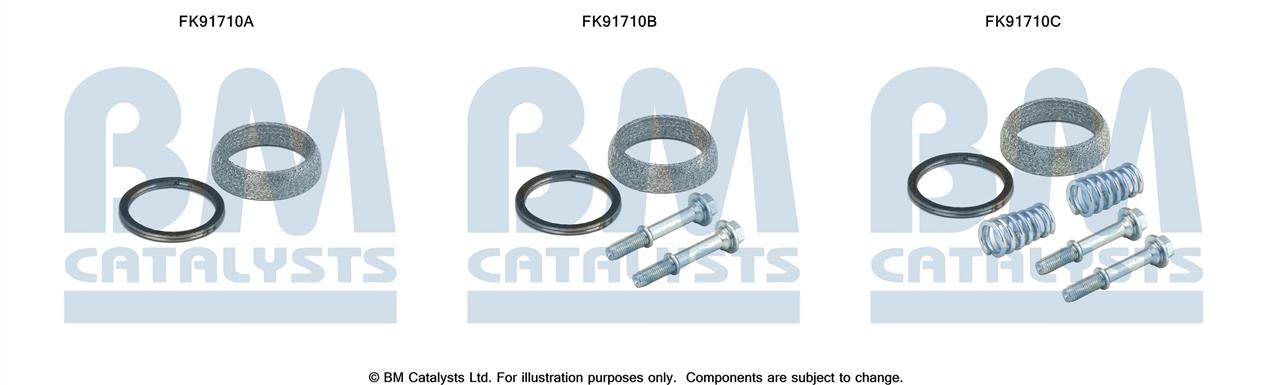 FK91710 BM Catalysts Mounting kit