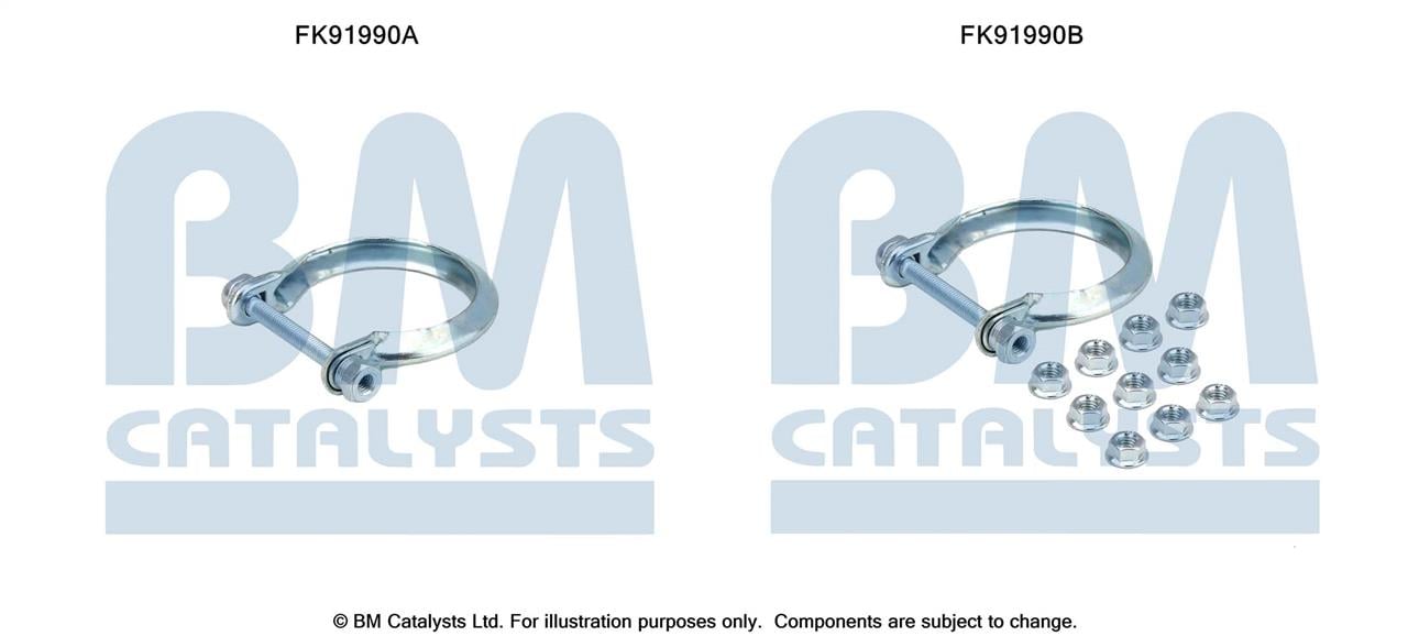 BM Catalysts FK91990 Mounting kit FK91990