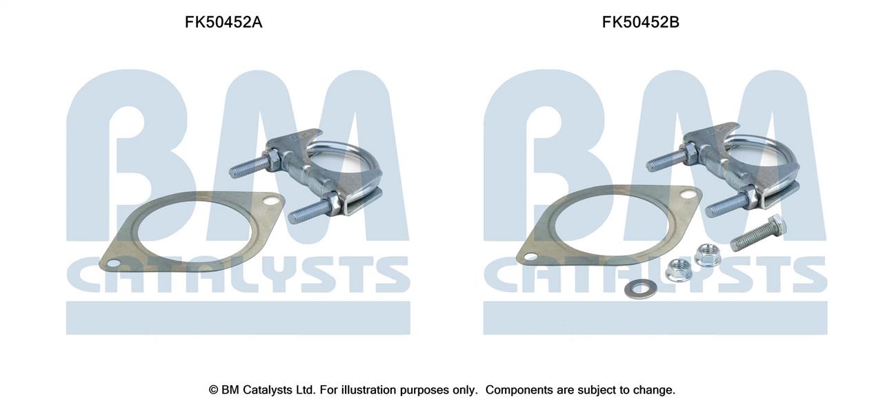 BM Catalysts FK50452 Mounting kit for exhaust system FK50452