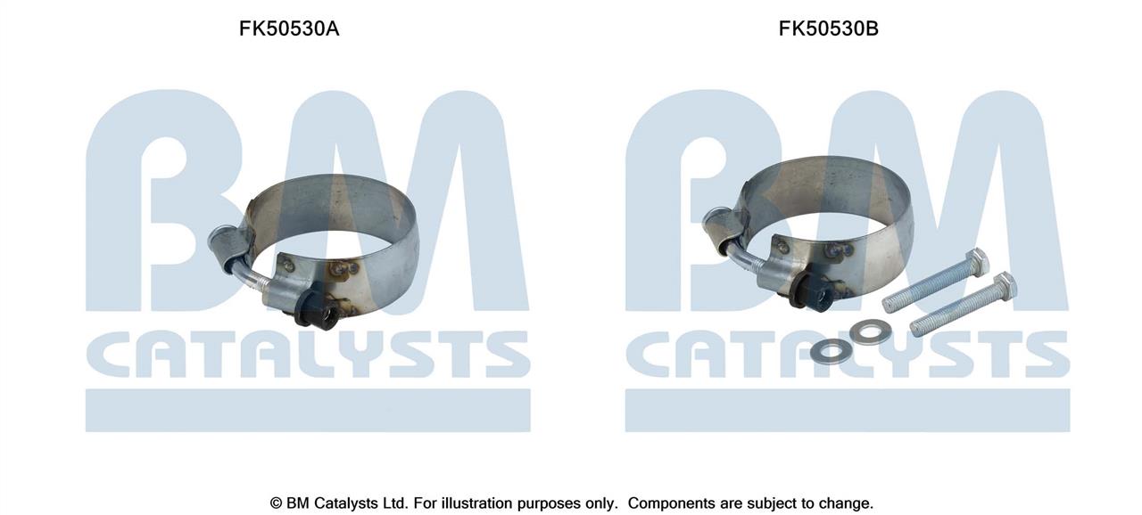 BM Catalysts FK50530 Mounting kit for exhaust system FK50530