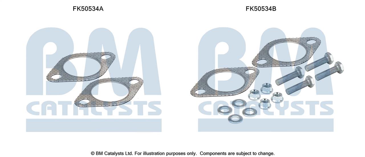 BM Catalysts FK50534 Mounting kit for exhaust system FK50534