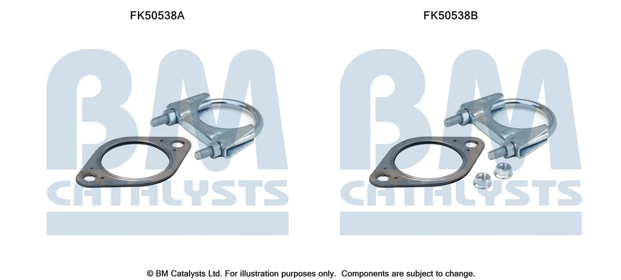 BM Catalysts FK50538 Mounting kit for exhaust system FK50538